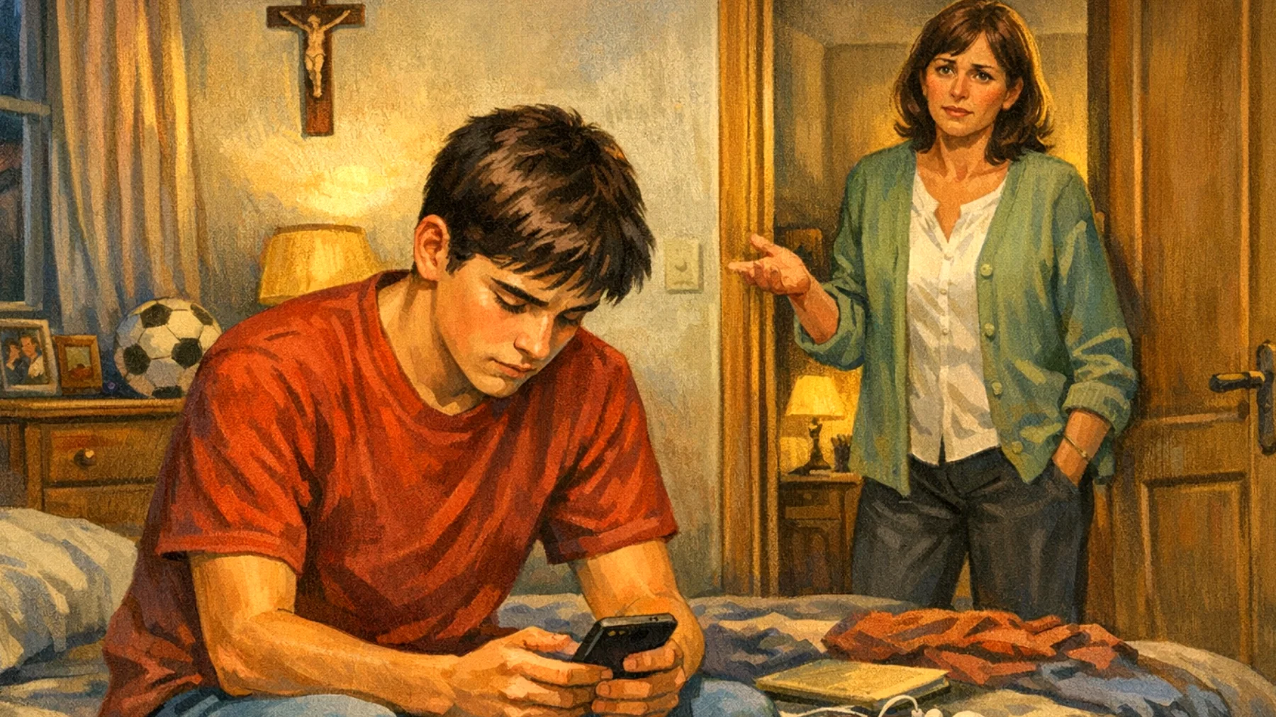 Genitori che faticano a creare momenti di dialogo emotivo autentico con i figli adolescenti, i quali si chiudono sempre più, rispondendo in modo monosillabico e superficiale, creando un muro di distanza affettiva che impedisce di comprendere i loro bisogni, paure e sentimenti profondi"